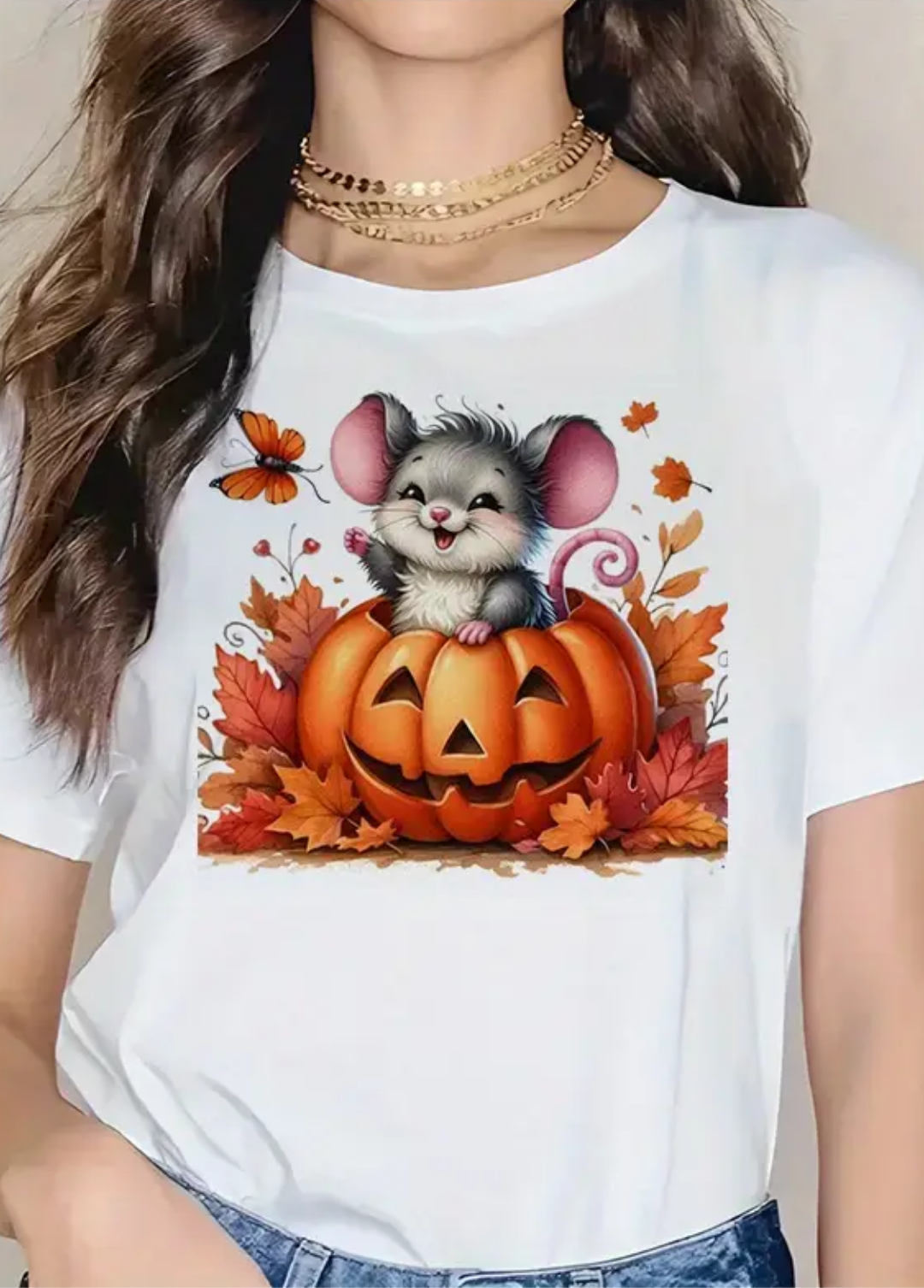 Tricouri dama cu tematica Toamnă / Halloween