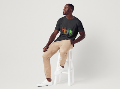 Tricou barbat 100% bumbac "Hope " Negru