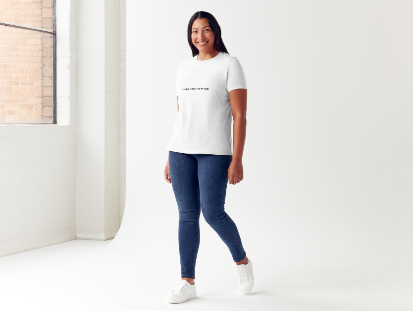 Tricou dama 100% bumbac Too determinate to quit